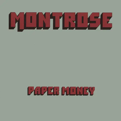 Montrose: Paper Money Featuring Sammy Hagar - Vinyl Lp 1