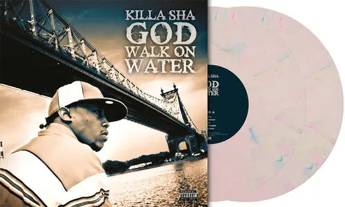Killa Sha: God Walk On Water - Rose Multicolour Marble Vinyl - Vinyl Lp 1