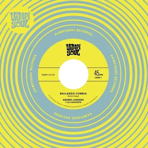 Landero, Andres / Su Conjunto: Bailando Cumbia - 7-Inch Single 1