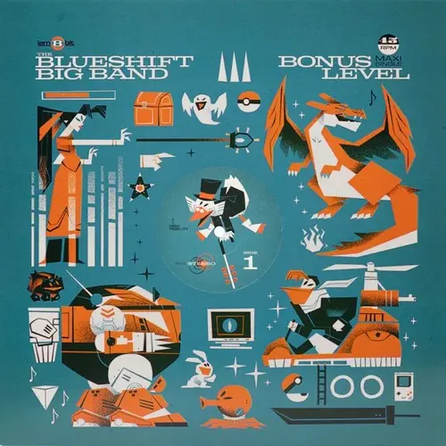 Joystick Jazz: The Blueshift Big Band - O.S.T.: Joystick Jazz: The Blueshift Big Band Plays Iconic Video Game Hits (Original Soundtrack) - Vinyl Lp 1