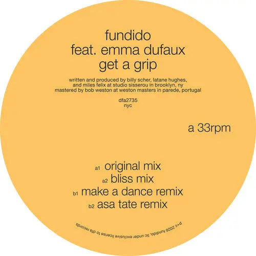 Fundido: Get A Grip - 12-Inch Single 1