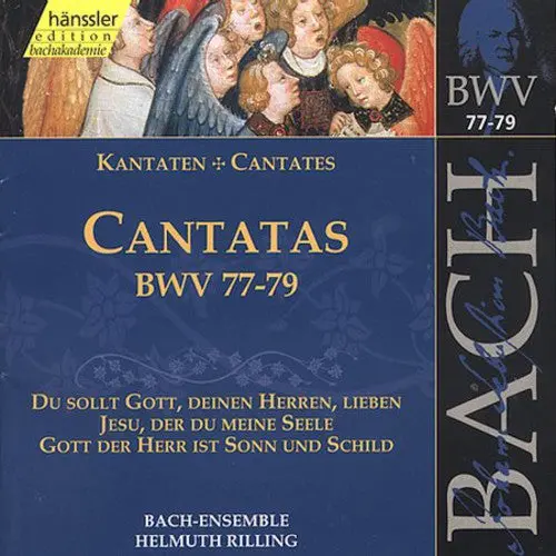 Helmuth Rilling: Sacred Cantatas Bwv 77-79 - Compact Discs 1