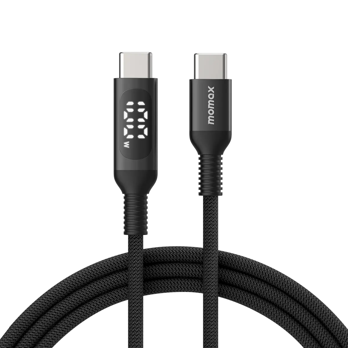 Elitelink Usb-C To Usb-C Braided Led Display Cable 100W 1.2M 1