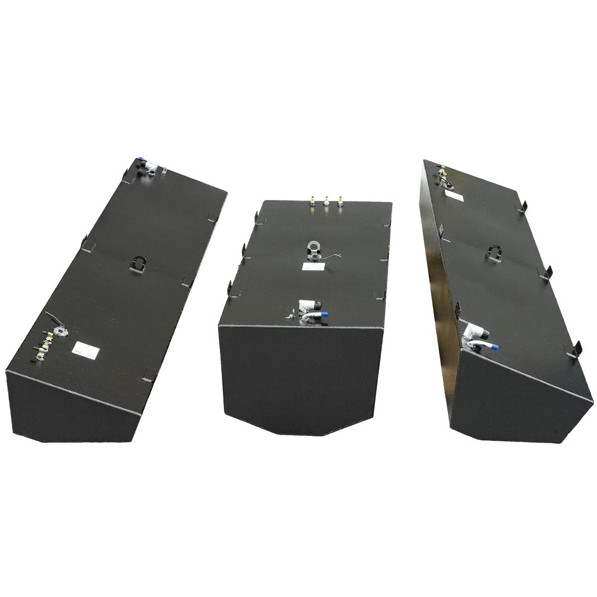Hydra-Sport 33' 2008 3 Fuel Tank Combo Kit  - 1 Belly (160 Gal.) & 2 Saddle (96 Gal.) Tanks | Oem Replacement 1