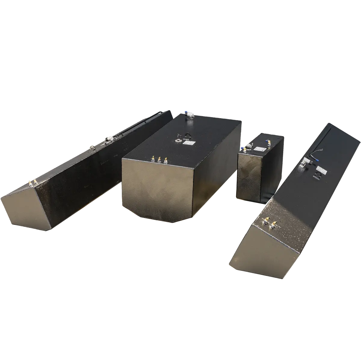 Contender 36 Open 1999 (2006) - 4-Tank Combo Kit  - 1 Belly (220 Gal.), 2 Saddle Tanks (130 Gal.) Each & 1 Water (26 Gal.) Tank | Oem Replacement 1