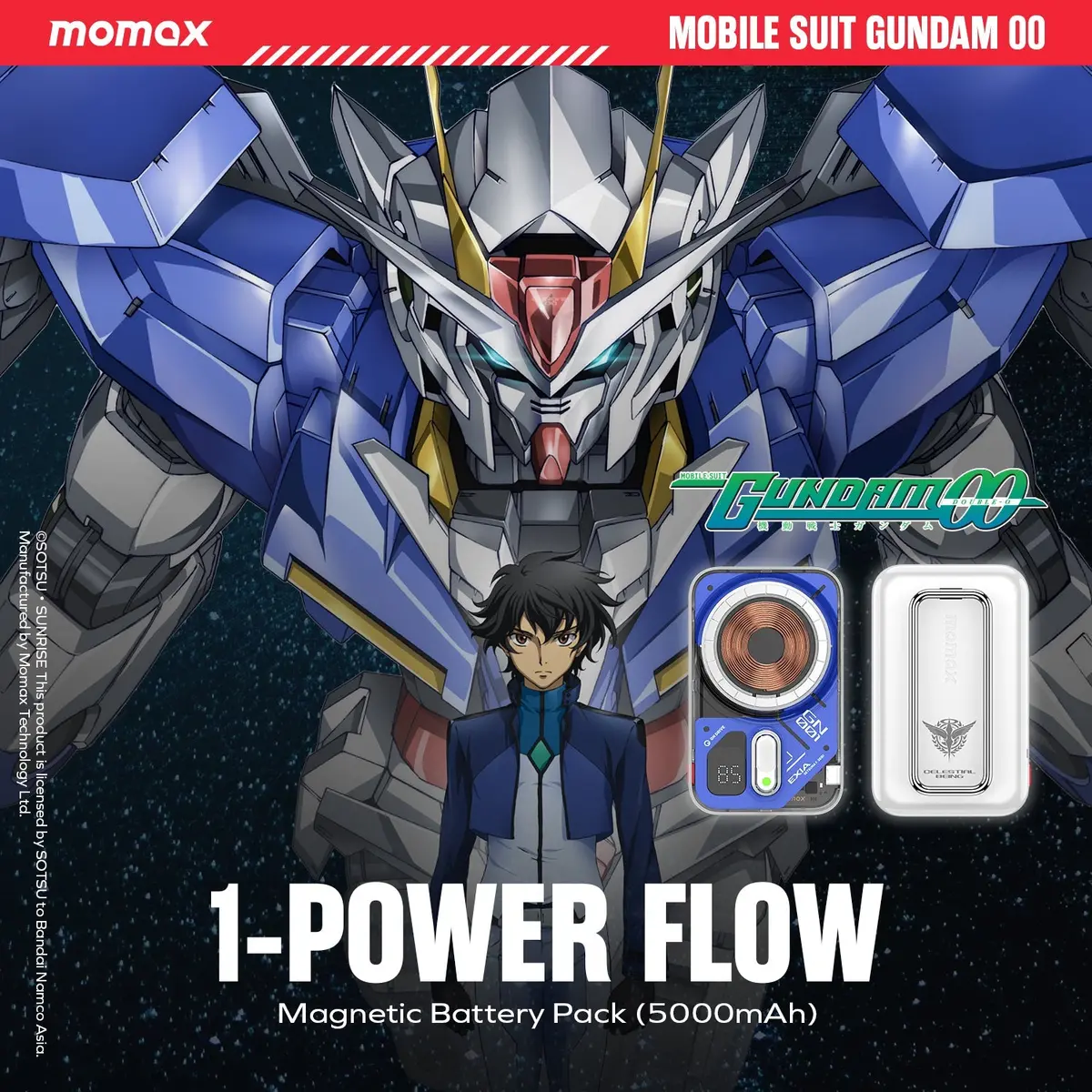 1-Power Flow 5000Mah Magnetic Power Bank 1