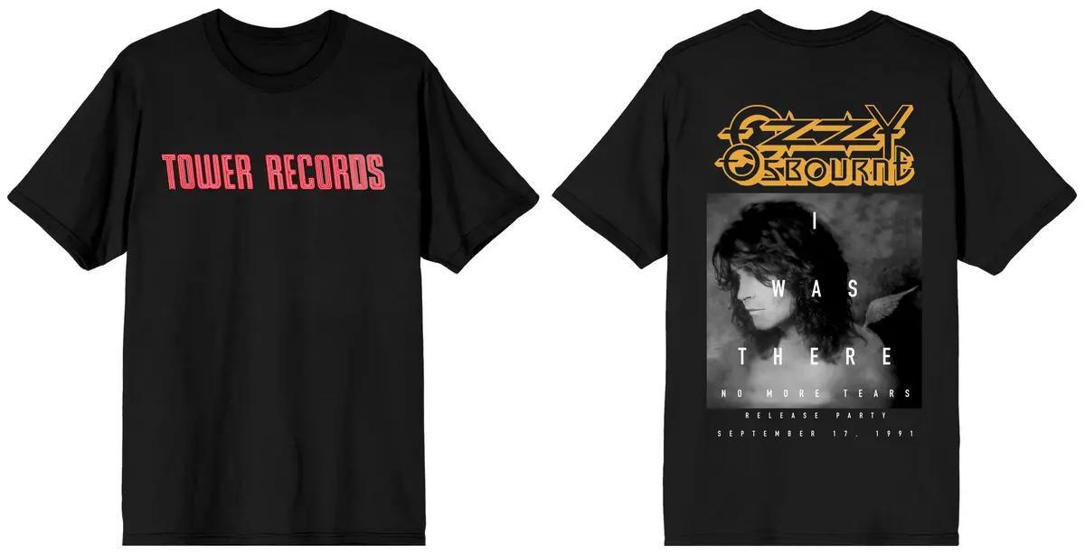 Ozzy Osbourne: No More Tears Exclusive T-Shirt 1