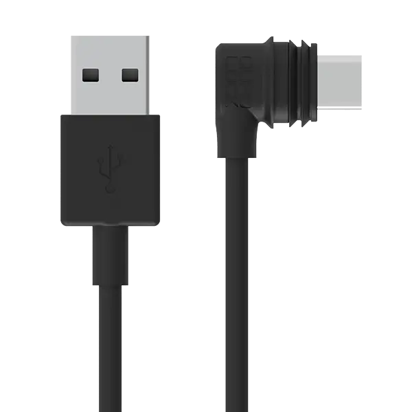 Replacement - Weatherproof Wireless Charger Right Angle Cable 1
