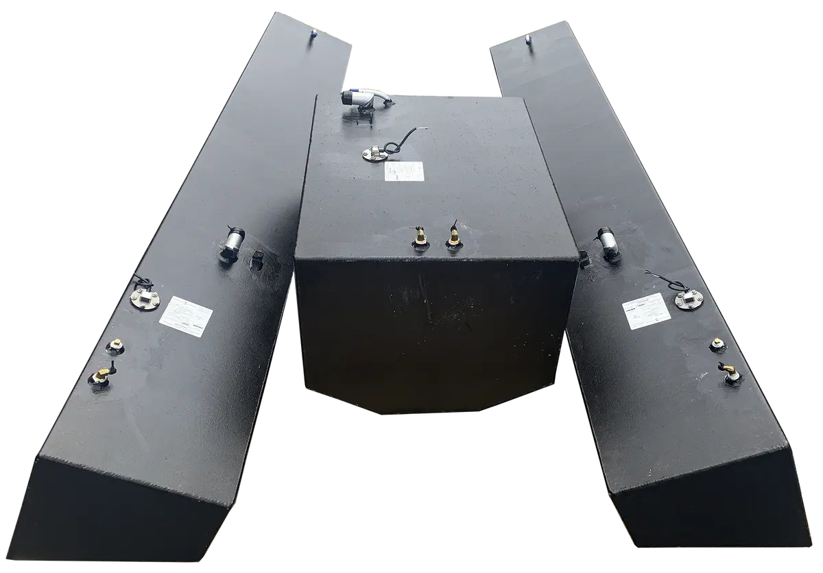 Contender 31' - 3 Fuel Tank Combo Kit #2 - 1 Small Belly (75 Gal.) & 2 Standard Saddle Tanks | Oem Replacement 1