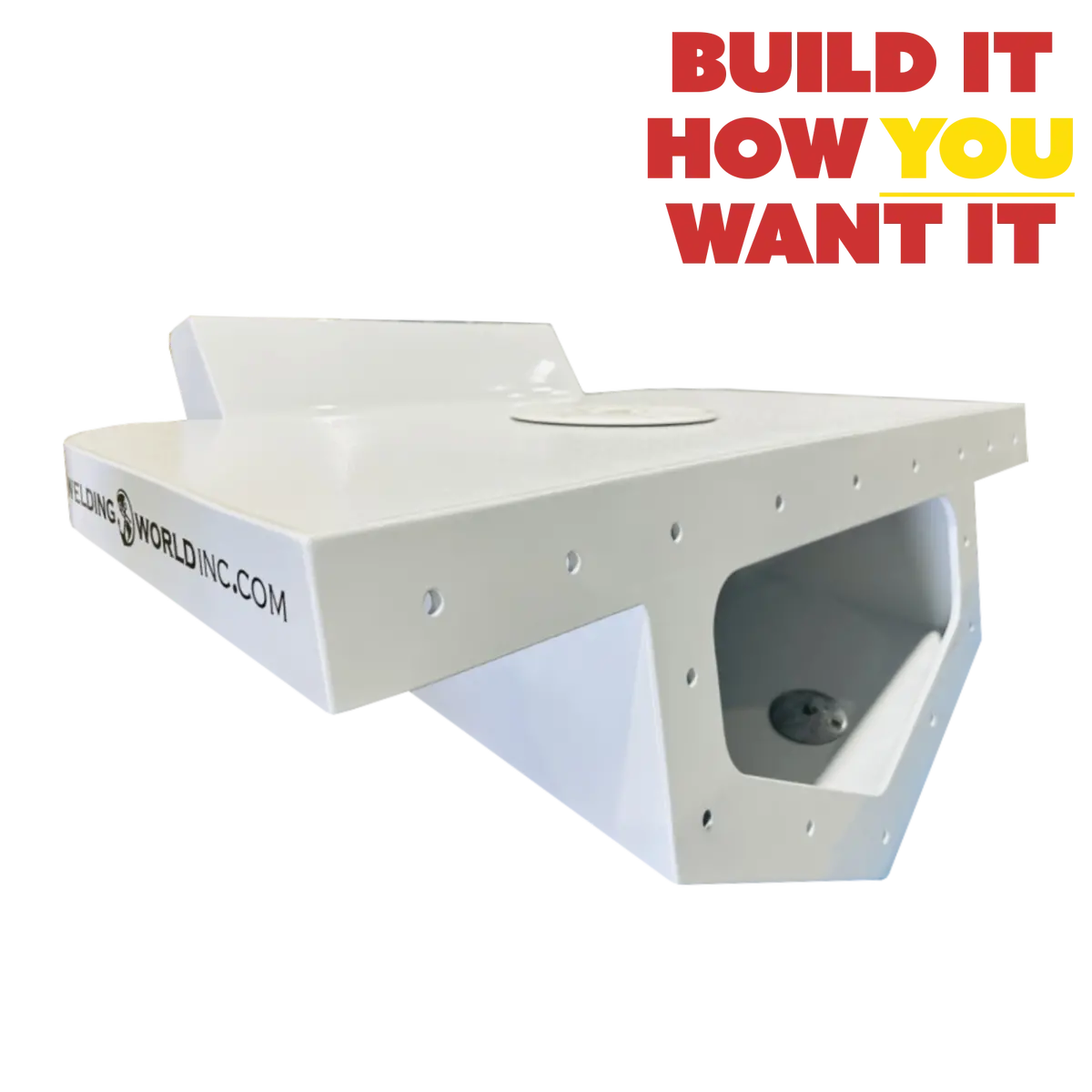 Custom Build High Flotation Single Outboard Engine Bracket 1