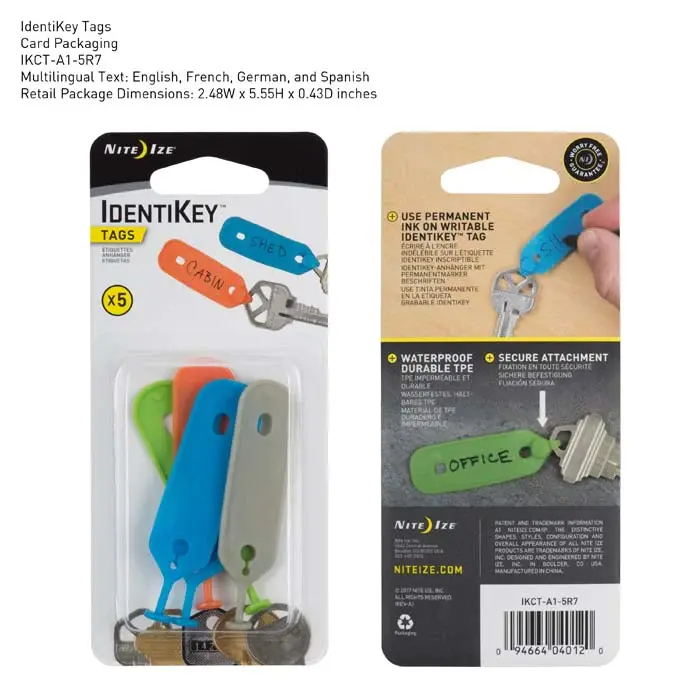Identikey™ Tags Set 1