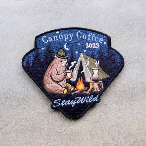 Canopy Coffee 2023 Stay Wild Patch 1