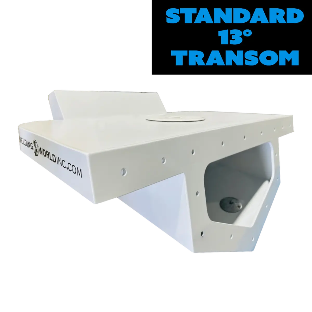 Standard High Flotation Single Outboard Engine Bracket - 13° Transom 1