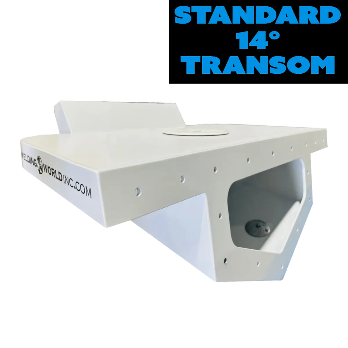 Standard High Flotation Single Outboard Engine Bracket - 14° Transom 1