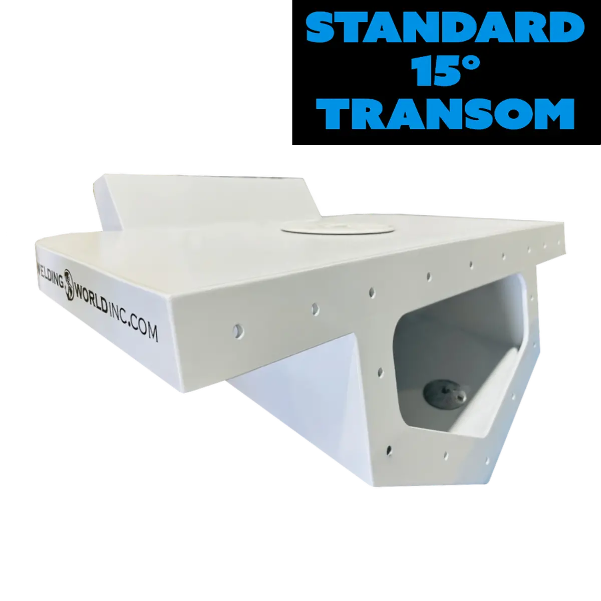 Standard High Flotation Single Outboard Engine Bracket - 15° Transom 1