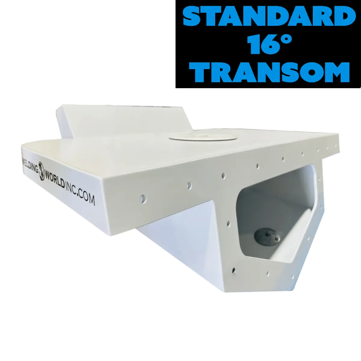 Standard High Flotation Single Outboard Engine Bracket - 16° Transom 1