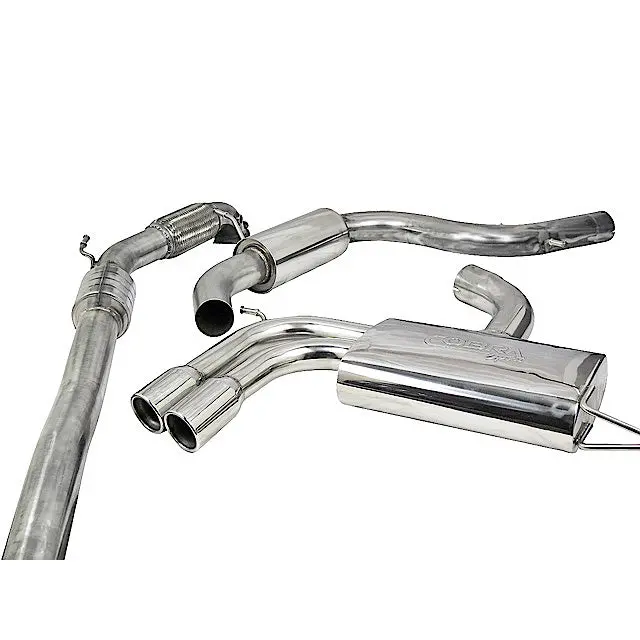 Audi A3 (8P) 2.0 Tfsi 2Wd (3 Door) Turbo Back Performance Exhaust 1