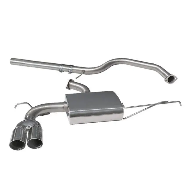 Audi A3 (8P) 2.0 Tdi 170Ps (2Wd) (3 Door) Twin Tip Cat Back Performance Exhaust 1