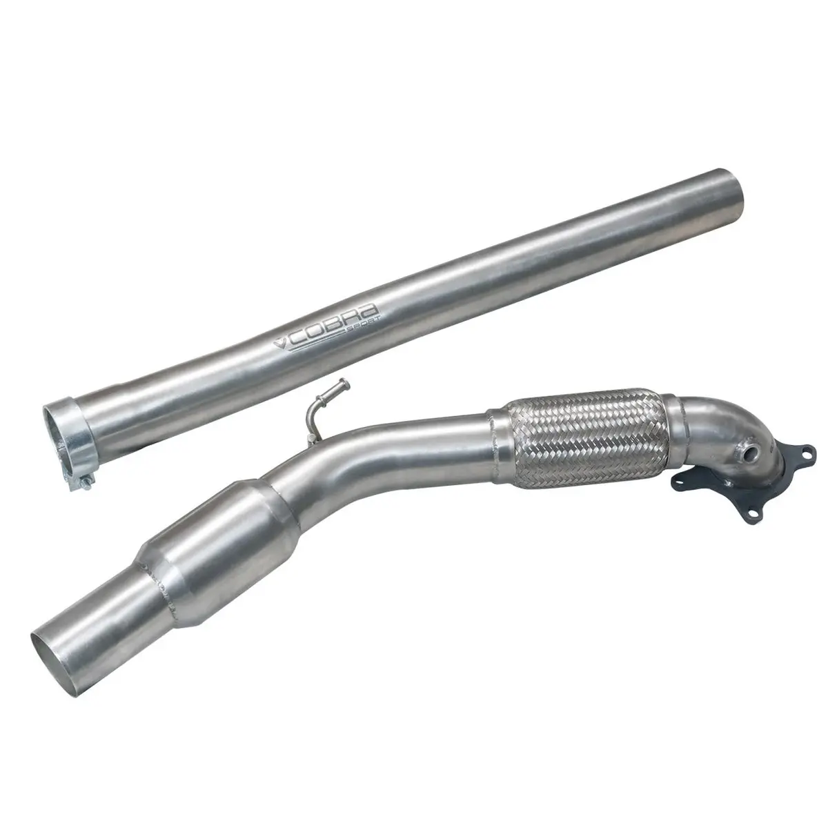 Audi Tt (Mk2) 1.8/2.0 Tfsi (2Wd) 2011-14 Front Downpipe Sports Cat / De-Cat Performance Exhaust 1