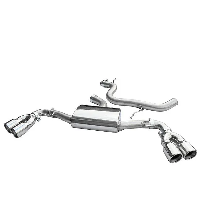 Audi Tt (Mk2) 1.8/2.0 Tfsi (2Wd) (2007-11) Cat Back Performance Exhaust 1