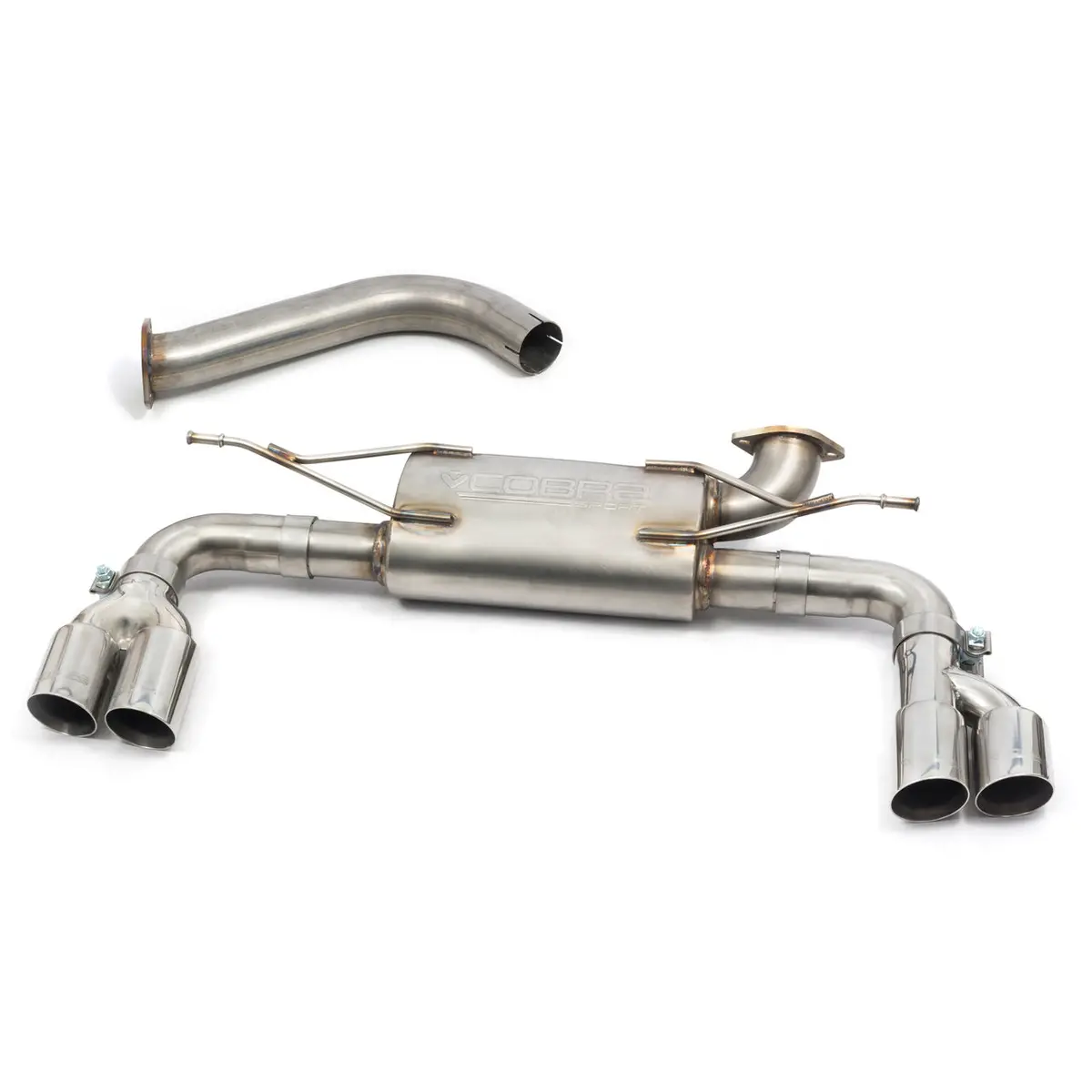Bmw 420D (F32/F33/F36) (13-20) Quad Exit M4 Style Performance Exhaust Conversion 1