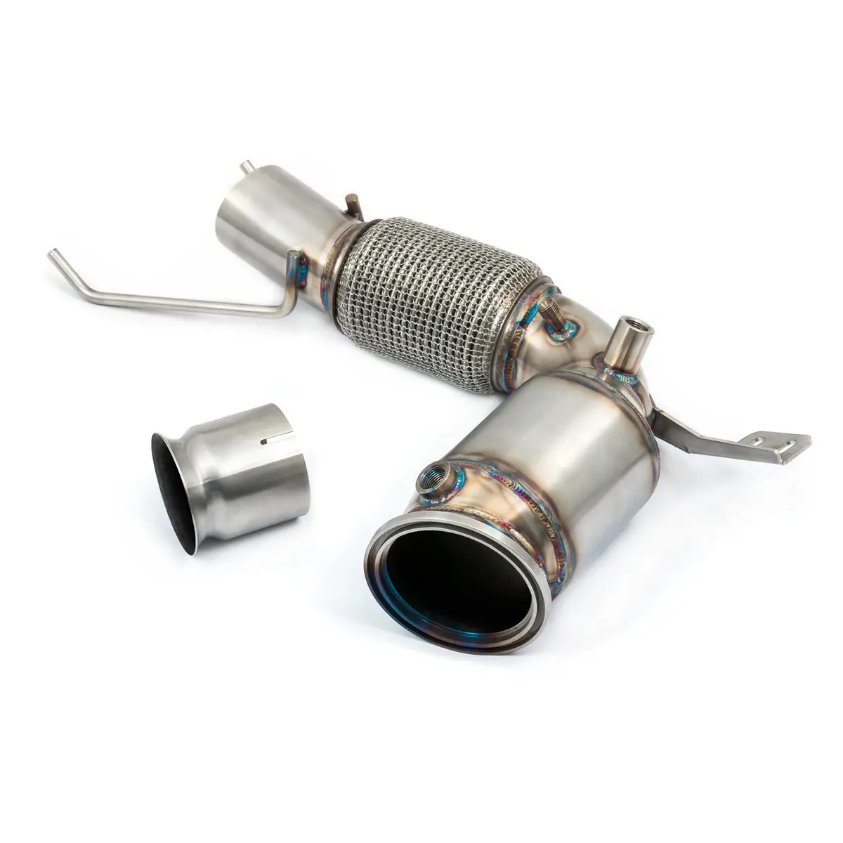 Bmw M135i (F40) Front Downpipe Sports Cat / De-Cat To Standard Fitment Performance Exhaust 1