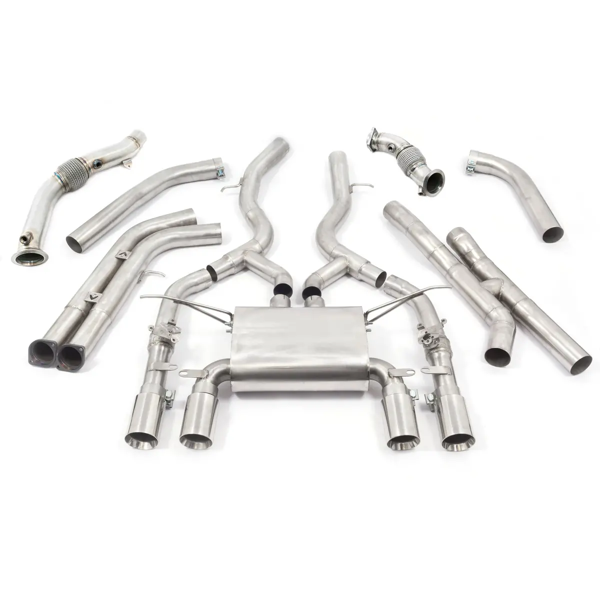 Bmw M4 (F82) 3" Valved Turbo Back Performance Exhaust 1