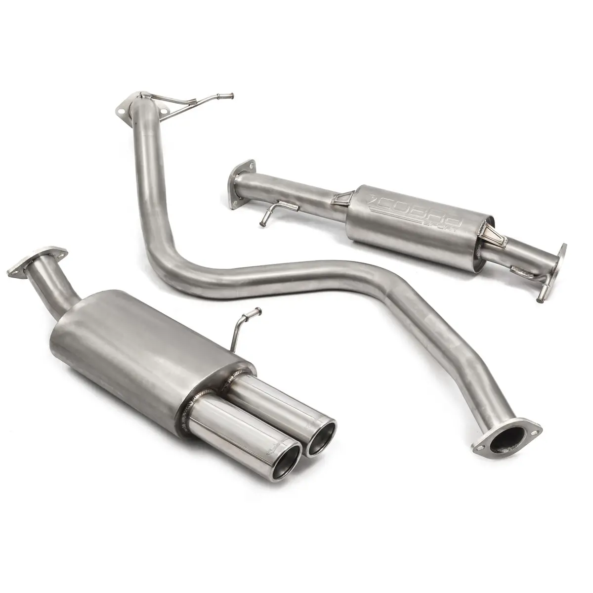 Ford Fiesta (Mk7) St 180/200 (2.5") Cat Back Performance Exhaust 1