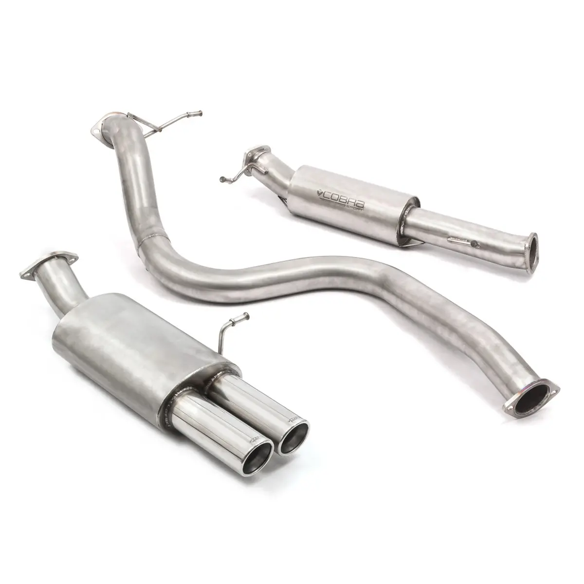 Ford Fiesta (Mk7) St 180/200 (3") Cat Back Performance Exhaust 1
