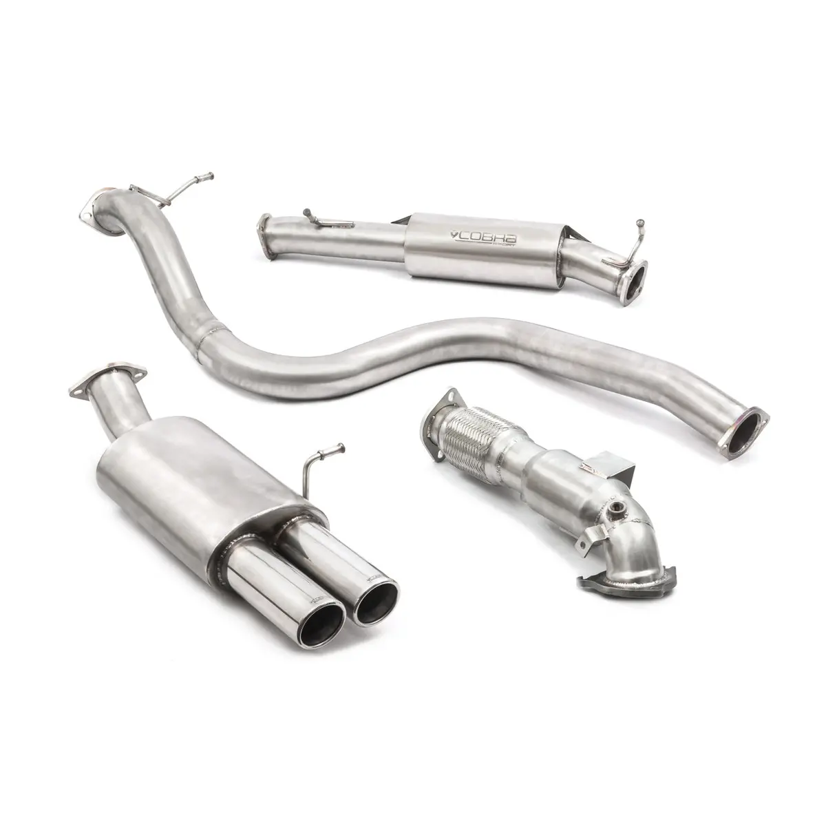 Ford Fiesta (Mk7) St 180/200 Turbo Back Performance Exhaust 1