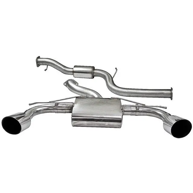 Ford Focus Rs (Mk2) Cat Back Performance Exhaust 1