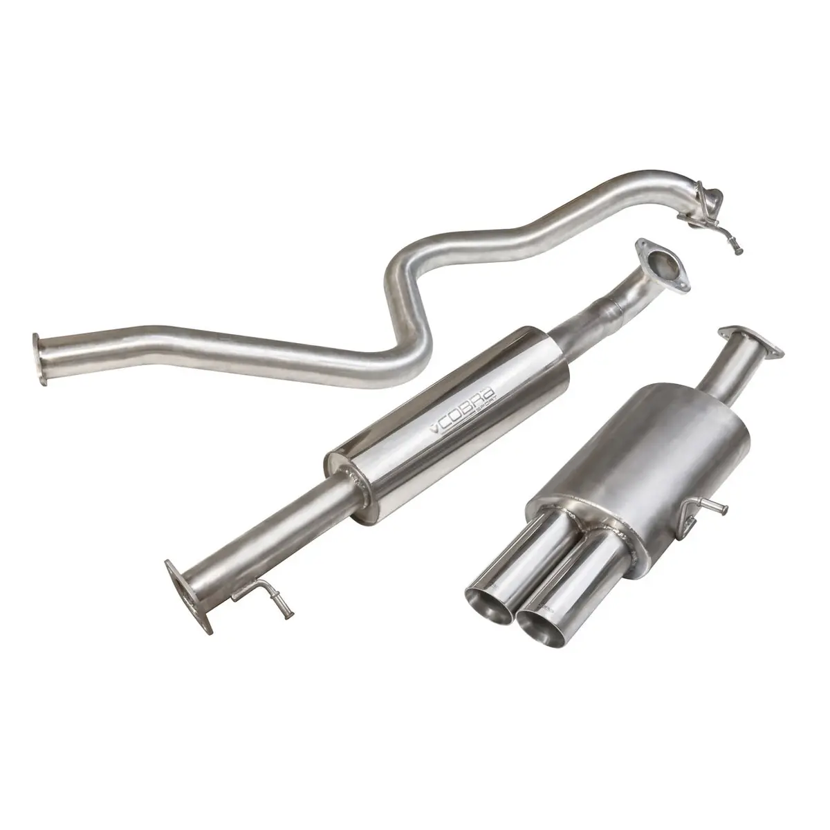 Ford Fiesta (Mk7) St180 Style 1L Ecoboost Catback Performance Exhaust 1