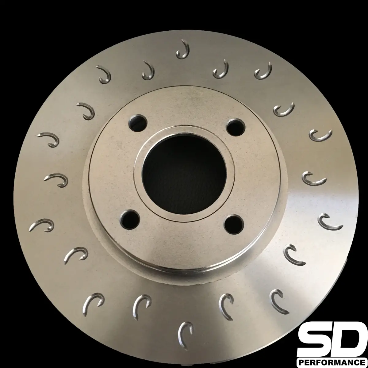 Sd Performance Fiesta Mk6 St150 Performance Front Discs - J Hook 1