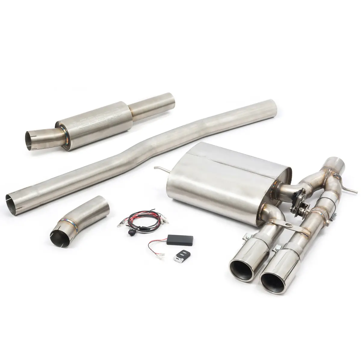 Mini (Mk3) Cooper S / Jcw (F56) 3" Valved Cat Back Performance Exhaust 1
