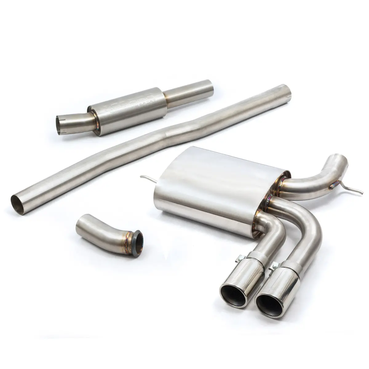 Mini (Mk3) Cooper S / Jcw (F56 Lci) Facelift 3" Cat Back Performance Exhaust 1