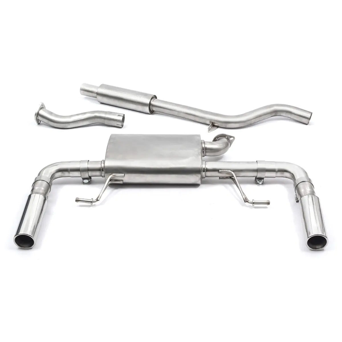 Renault Clio Rs 197 (06-09) Cat Back Performance Exhaust 1