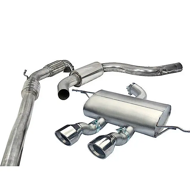 Seat Leon Cupra R Mk2 1P 2.0 T Fsi (10-12) Turbo Back Performance Exhaust 1