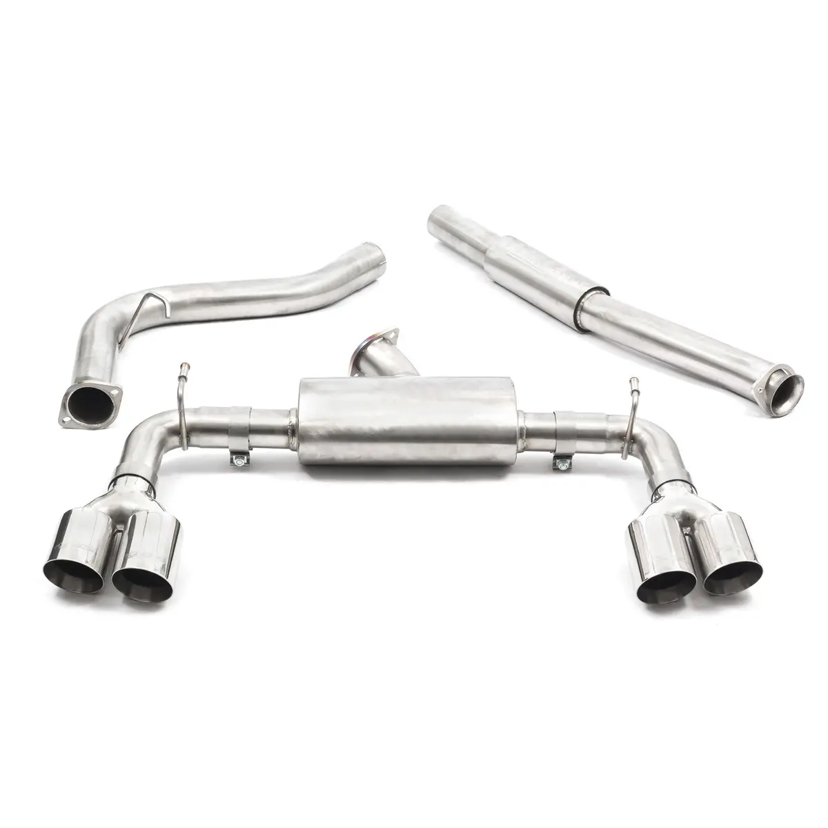 Subaru Impreza Sti Turbo Hatchback (08-11) Cat Back Performance Exhaust 1