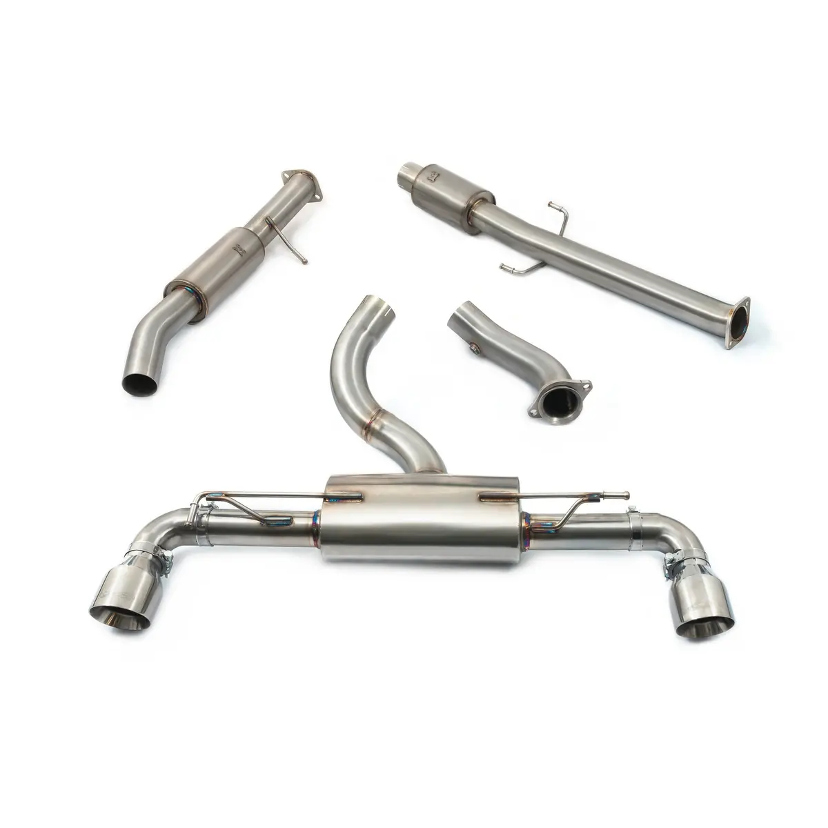 Toyota Gr Yaris 1.6 Cat Back Performance Exhaust 1