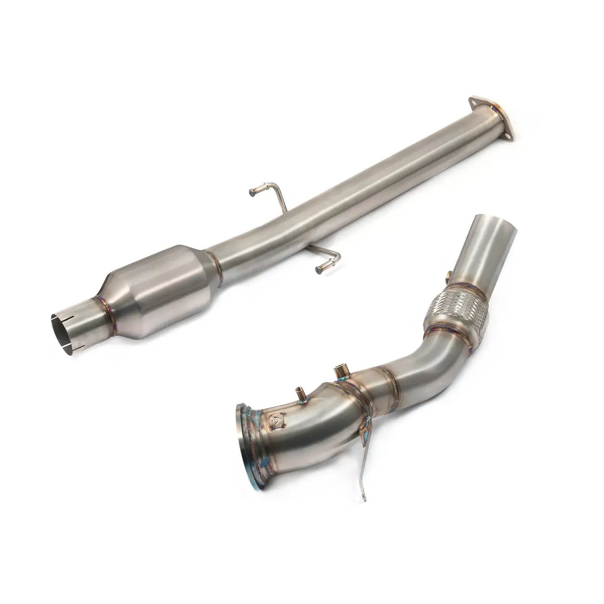 Toyota Gr Yaris 1.6 Front Downpipe Sports Cat / De-Cat (Incl Gpf Delete) Performance Exhaust 1