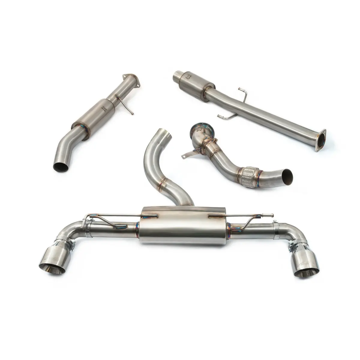 Toyota Gr Yaris 1.6 De-Cat Turbo Back Performance Exhaust 1