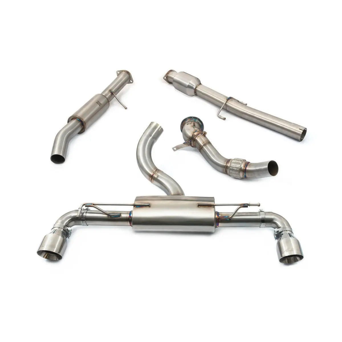 Toyota Gr Yaris 1.6 Sports Cat Turbo Back Performance Exhaust 1
