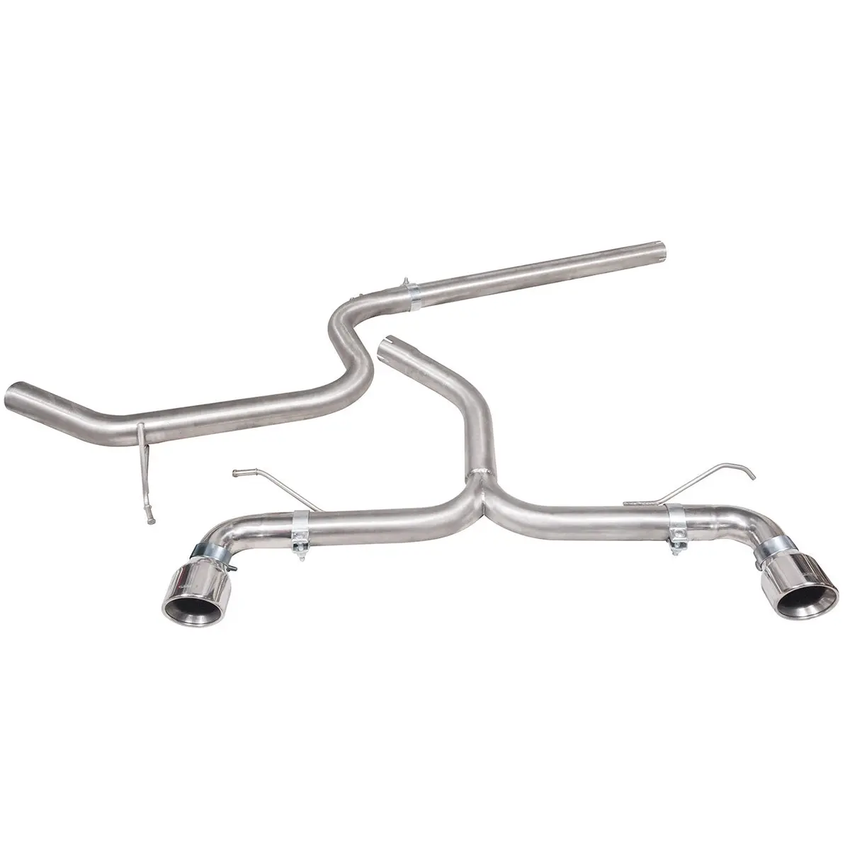 Vw Golf Gtd (Mk7) 2.0 Tdi (5G) (14-17) Gti Style Cat Back Performance Exhaust 1