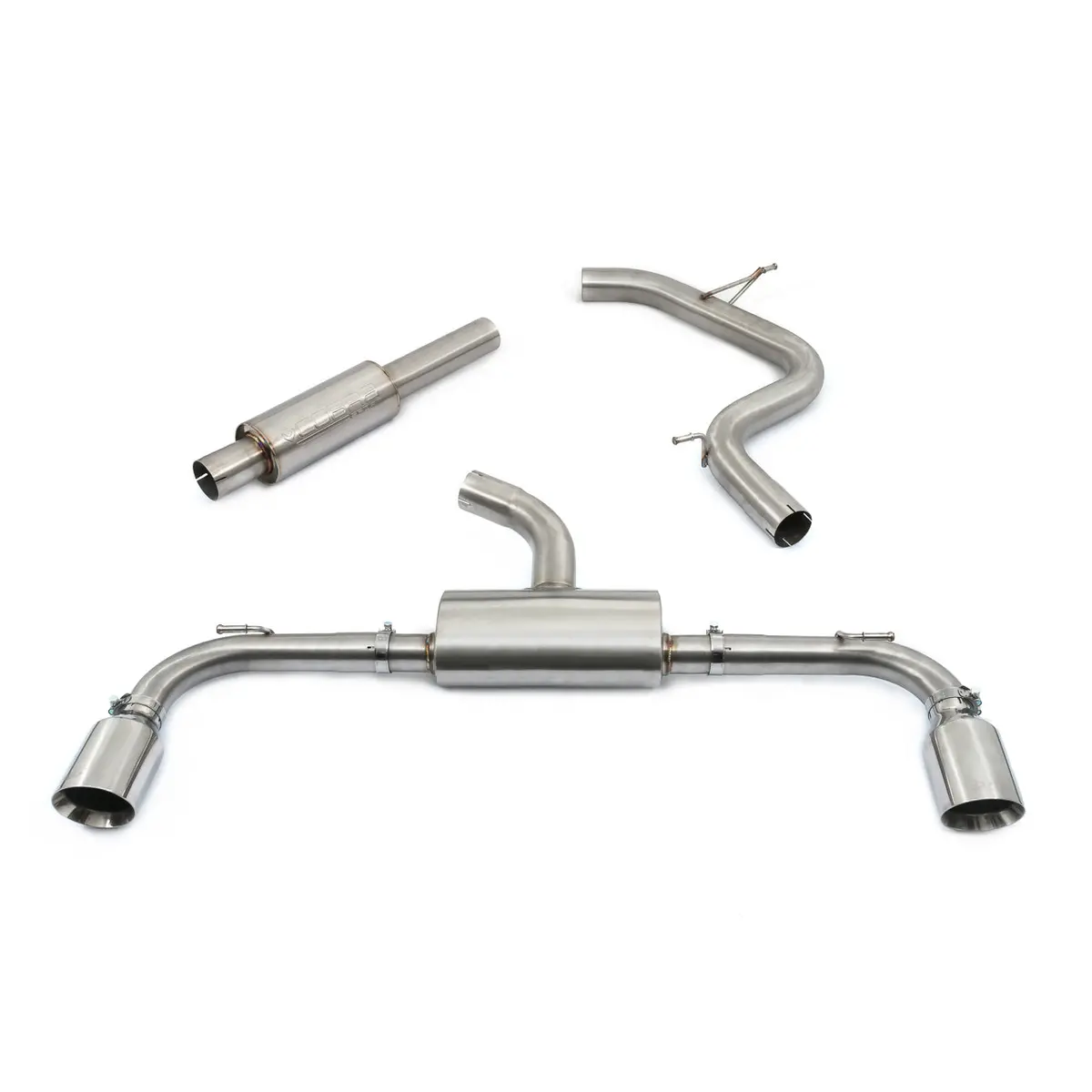 Vw Golf Gti (Mk8) 2.0 Tsi (20>) Gpf Back Performance Exhaust 1
