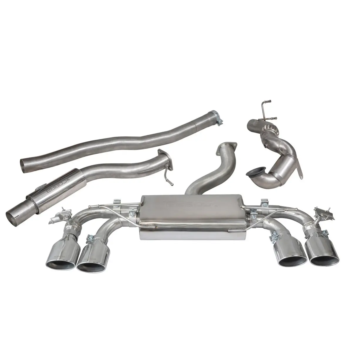 Vw Golf R (Mk7) 2.0 Tsi (5G) (12-18) Turbo Back Performance Exhaust 1
