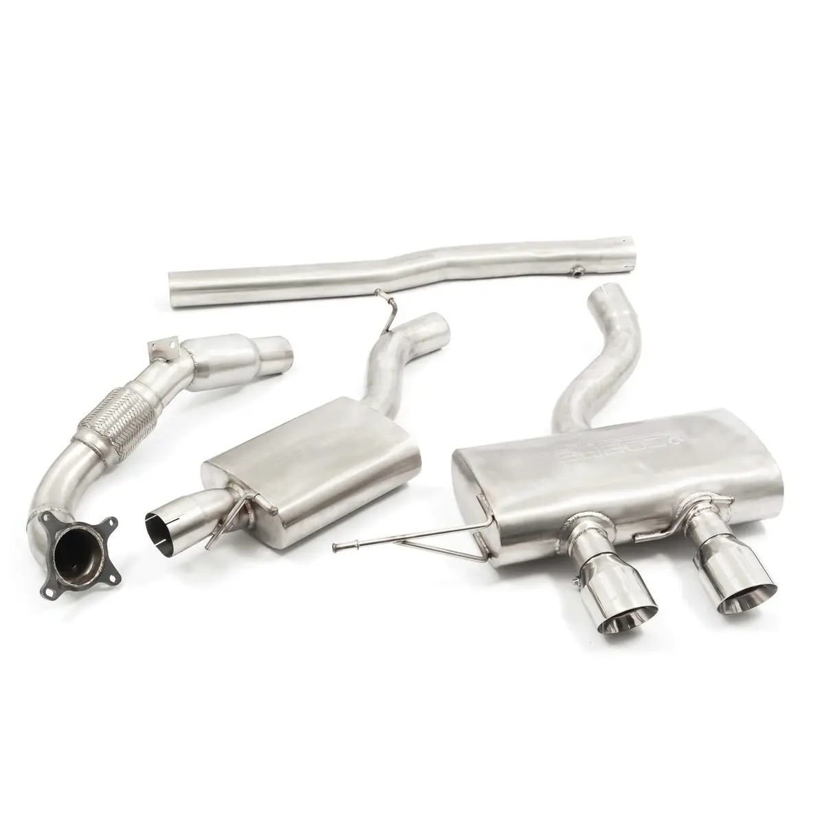 Vw Golf R (Mk6) 2.0 Tsi (5K) (09-12) Turbo Back Performance Exhaust 1