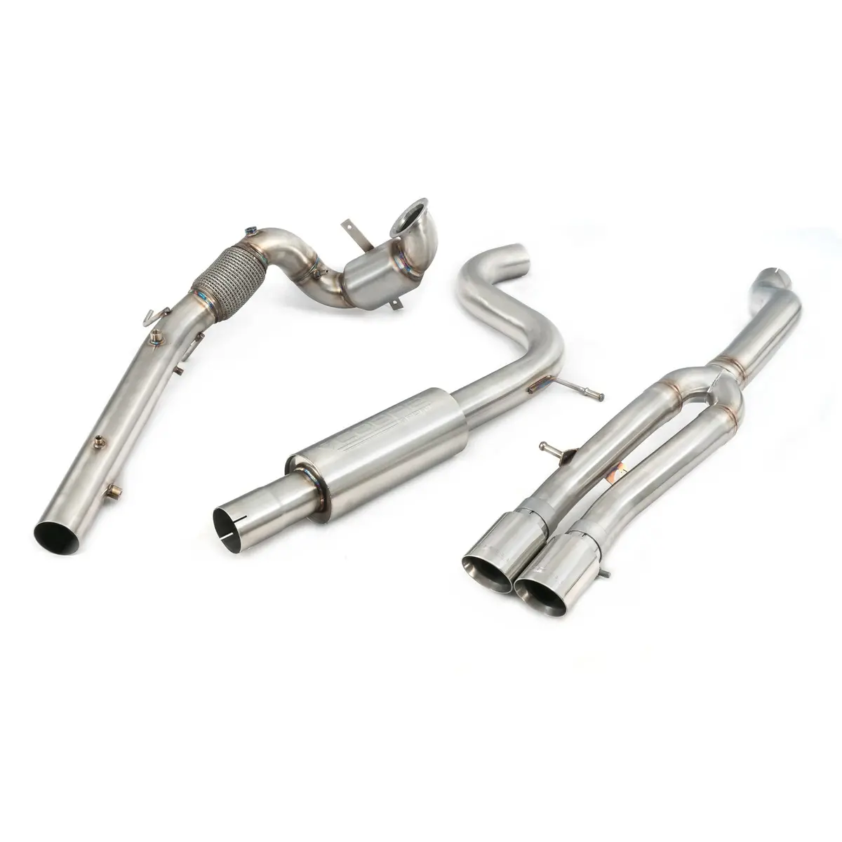 Vw Polo Gti (Aw) Mk6 2.0 Tsi (19>) Venom Turbo Back Performance Exhaust 1