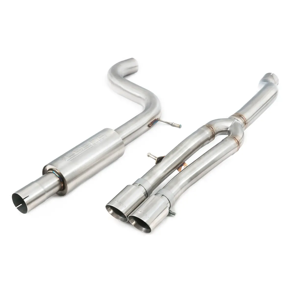 Vw Polo Gti (Aw) Mk6 2.0 Tsi (17>) Rear Box Delete Race Gpf Back Performance Exhaust 1