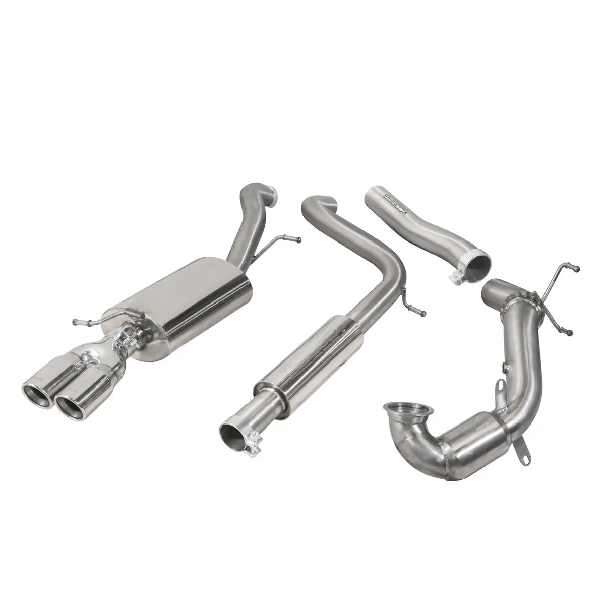 Vw Polo Gti (6C) 1.8 Tsi (15-17) Turbo Back Performance Exhaust 1