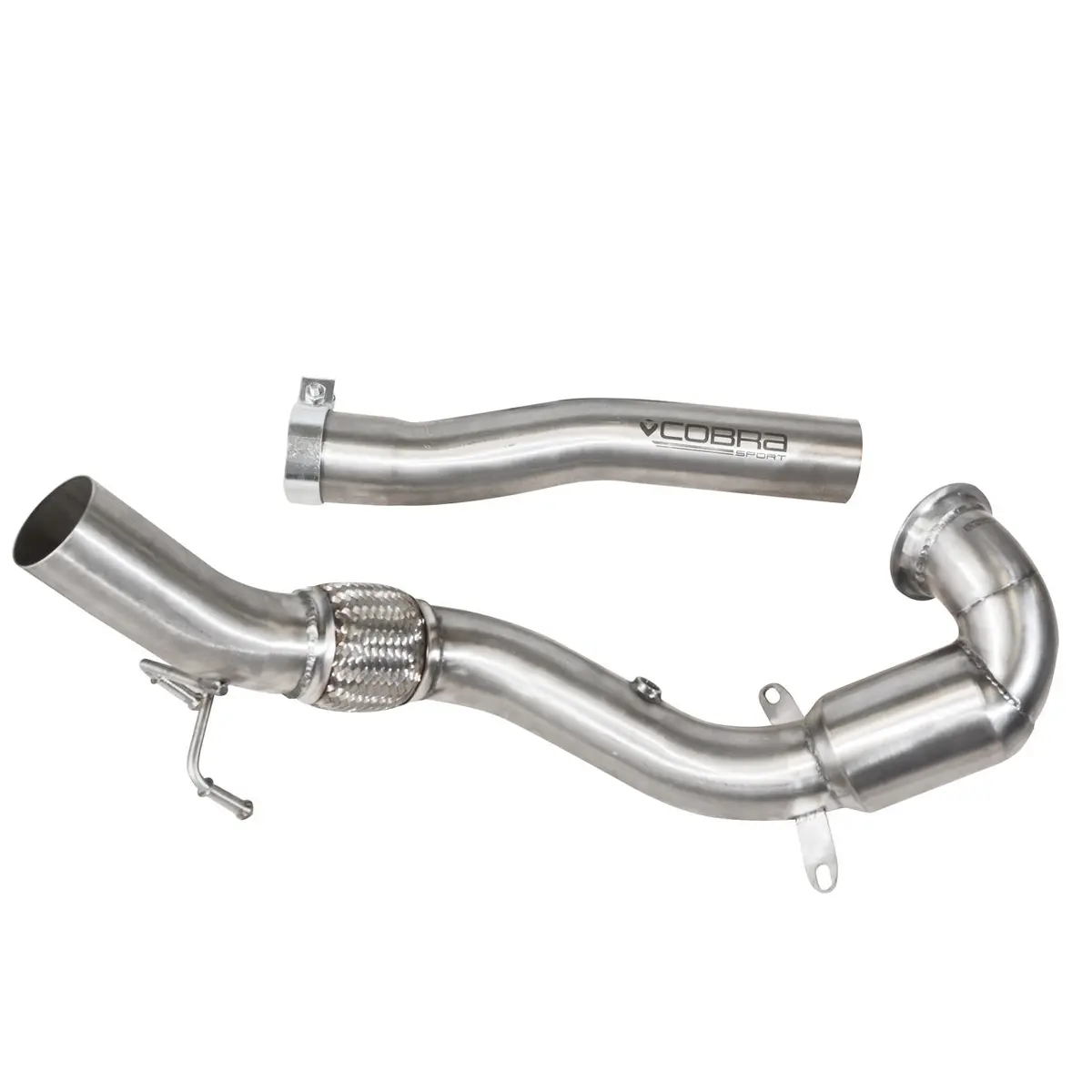 Vw Polo Gti (6C) 1.8 Tsi (15-17) Sports Cat / De-Cat Front Downpipe Performance Exhaust 1